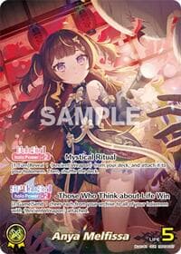 Anya Melfissa (OUR) - Curious Universe - Hololive card