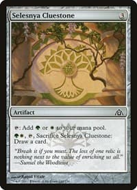 Selesnya Cluestone - Dragon's Maze - Magic: The Gathering card