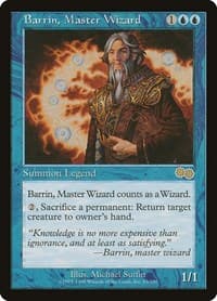 Barrin, Master Wizard - Urza's Saga - Magic: The Gathering card
