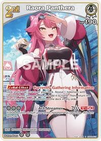 Raora Panthera (R) - Curious Universe - Hololive card