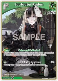 Juufuutei Raden (R) - Curious Universe - Hololive card