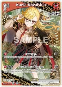 Kaela Kovalskia (RR) - Curious Universe - Hololive card
