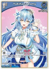 Yukihana Lamy (U) (hBP04-046) - Curious Universe - Hololive card