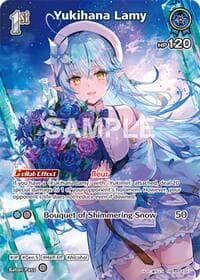 Yukihana Lamy (SR) (hBP04-047) - Curious Universe - Hololive card
