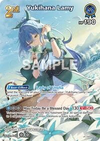 Yukihana Lamy (UR) - Curious Universe - Hololive card