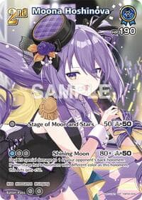 Moona Hoshinova (SR) - Curious Universe - Hololive card