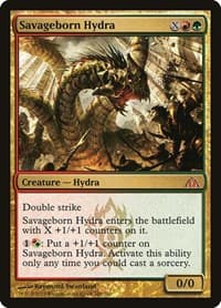 Savageborn Hydra - Dragon's Maze - Magic: The Gathering card