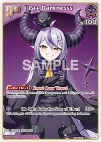 La+ Darknesss (U) (hBP04-055) - Curious Universe - Hololive card