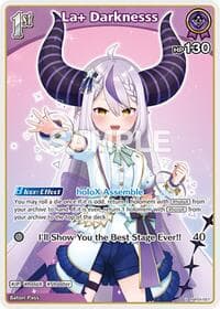 La+ Darknesss (U) (hBP04-057) - Curious Universe - Hololive card