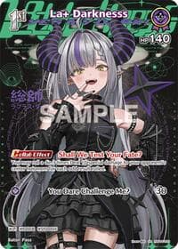 La+ Darknesss (SR) (hBP04-058) - Curious Universe - Hololive card