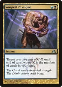 Warped Physique - Dragon's Maze - Magic: The Gathering card