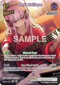 Mori Calliope (SR) - Curious Universe - Hololive card