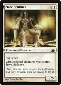 Maze Sentinel - Dragon's Maze - Magic: The Gathering card