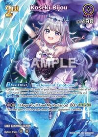 Koseki Bijou (SR) - Curious Universe - Hololive card