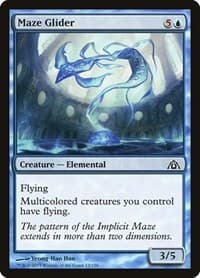 Maze Glider - Dragon's Maze - Magic: The Gathering card