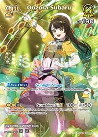 Oozora Subaru (SR) (hBP04-072) - Curious Universe - Hololive card
