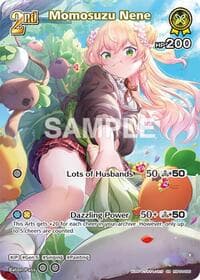 Momosuzu Nene (SR) - Curious Universe - Hololive card