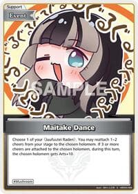 Maitake Dance (S) - Curious Universe - Hololive card