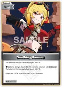 Smithing Hammer (S) - Curious Universe - Hololive card