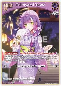 Tokoyami Towa (S) - Curious Universe - Hololive card