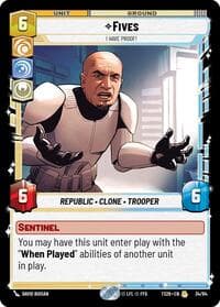 Fives - I Have Proof! - Twin Suns - Star Wars: Unlimited card