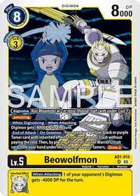 Beowolfmon - Advanced Booster Digimon Generation - Digimon Card Game card