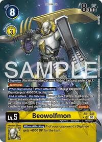 Beowolfmon (Alternate Art) - Advanced Booster Digimon Generation - Digimon Card Game card