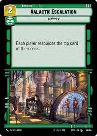 Galactic Escalation - Twin Suns - Star Wars: Unlimited card