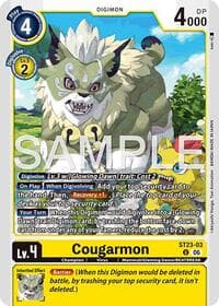 Cougarmon - Starter Deck 23: Beatbreak - Digimon Card Game card