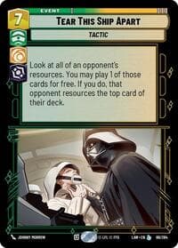 Tear This Ship Apart - A Lawless Time - Star Wars: Unlimited card