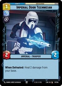 Imperial Door Technician - A Lawless Time - Star Wars: Unlimited card