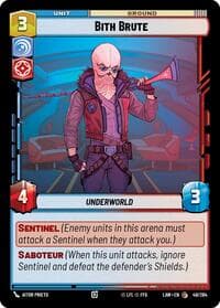 Bith Brute - A Lawless Time - Star Wars: Unlimited card