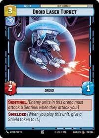 Droid Laser Turret - A Lawless Time - Star Wars: Unlimited card