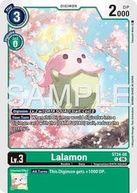 Lalamon - Starter Deck 24: Data Squad - Digimon Card Game card