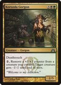 Korozda Gorgon - Dragon's Maze - Magic: The Gathering card