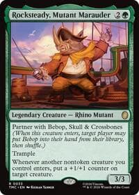 Rocksteady, Mutant Marauder - Commander: Teenage Mutant Ninja Turtles - Magic: The Gathering card
