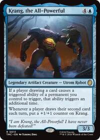 Krang, the All-Powerful - Commander: Teenage Mutant Ninja Turtles - Magic: The Gathering card