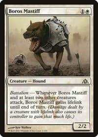 Boros Mastiff - Dragon's Maze - Magic: The Gathering card