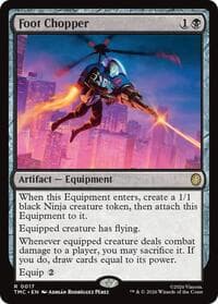 Foot Chopper - Commander: Teenage Mutant Ninja Turtles - Magic: The Gathering card