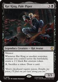 Rat King, Pale Piper - Commander: Teenage Mutant Ninja Turtles - Magic: The Gathering card