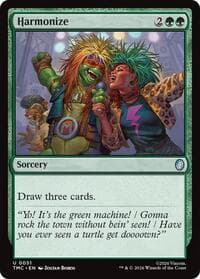 Harmonize - Commander: Teenage Mutant Ninja Turtles - Magic: The Gathering card