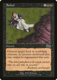 Befoul - Urza's Saga - Magic: The Gathering card