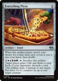 Everything Pizza - Teenage Mutant Ninja Turtles - Magic: The Gathering card