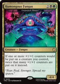 Humongous Fungus - Corpsejack Menace - Commander: Teenage Mutant Ninja Turtles - Magic: The Gathering card
