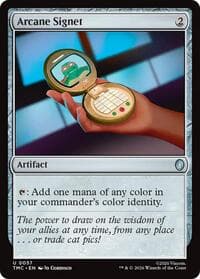 Arcane Signet - Commander: Teenage Mutant Ninja Turtles - Magic: The Gathering card
