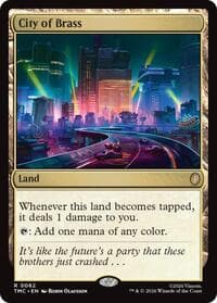 City of Brass - Commander: Teenage Mutant Ninja Turtles - Magic: The Gathering card