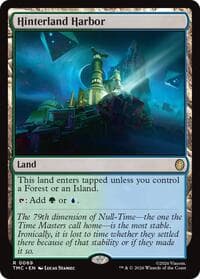 Hinterland Harbor - Commander: Teenage Mutant Ninja Turtles - Magic: The Gathering card