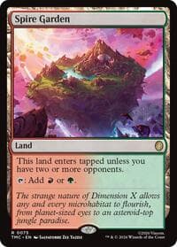 Spire Garden - Commander: Teenage Mutant Ninja Turtles - Magic: The Gathering card