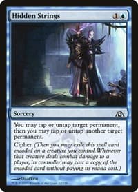 Hidden Strings - Dragon's Maze - Magic: The Gathering card
