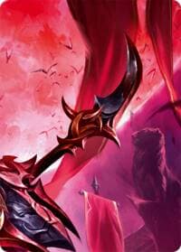 Lyath Goldmane, Vile Savant // Pleiades, Superstar Double Sided Art Card (Top Center) - GEM Pack 3 - Flesh and Blood TCG card